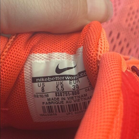 Nike Coral Flex 2016 Run Training Running Shoes Size 8 - Picture 7 of 8